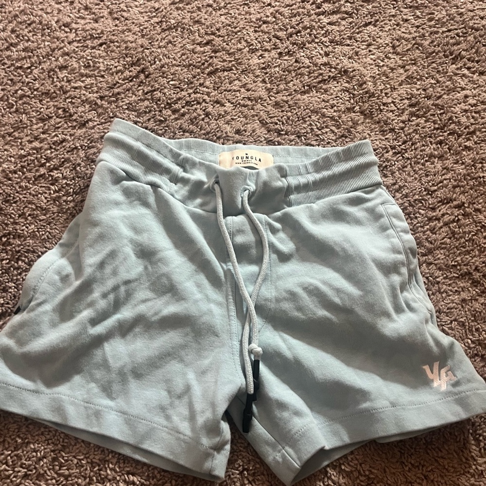Women's youngla Light Blue Shorts